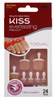 Kiss Everlasting French Toenail Kit Real Short 24 Nail (60074)<br><br><span style="color:#FF0101"><b>12 or More=Unit Price $4.69</b></span style><br>Case Pack Info: 36 Units