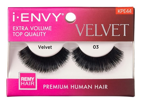 Kiss I Envy Velvet 03 Extra Volume Lashes (60141)<br><br><span style="color:#FF0101"><b>12 or More=Unit Price $1.79</b></span style><br>Case Pack Info: 36 Units