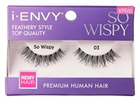 Kiss I Envy So Wispy 03 Lashes (60143)<br><br><span style="color:#FF0101"><b>12 or More=Unit Price $1.79</b></span style><br>Case Pack Info: 288 Units