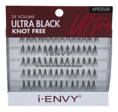 Kiss I Envy Knot Free Medium 70 Lashes Ultra Black (60147)<br><br><span style="color:#FF0101"><b>12 or More=Unit Price $2.45</b></span style><br>Case Pack Info: 36 Units