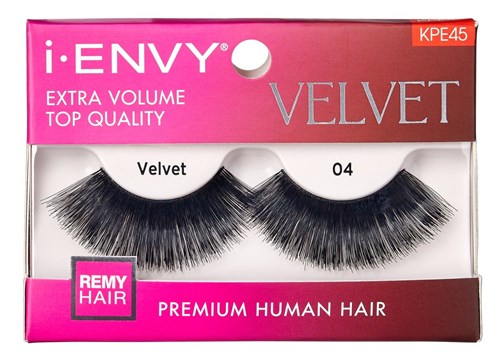 Kiss I Envy Velvet 04 Extra Volume Lashes (60191)<br><br><span style="color:#FF0101"><b>12 or More=Unit Price $1.79</b></span style><br>Case Pack Info: 36 Units