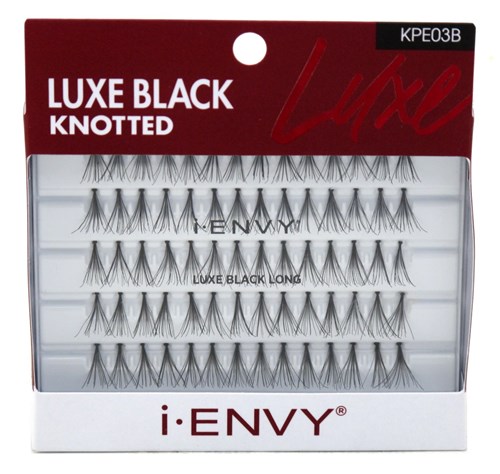 Kiss I Envy Luxe Black Knotted Long 70 Lashes (60203)<br><br><span style="color:#FF0101"><b>12 or More=Unit Price $1.79</b></span style><br>Case Pack Info: 36 Units