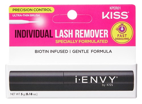 Kiss I Envy Individual Lash Remover 0.18oz (60338)<br><br><span style="color:#FF0101"><b>12 or More=Unit Price $1.84</b></span style><br>Case Pack Info: 36 Units