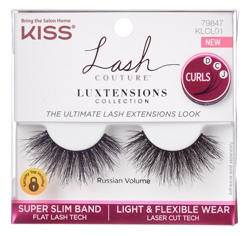 Kiss Lash Couture Luxtensions Russian Volume (60437)<br><br><span style="color:#FF0101"><b>12 or More=Unit Price $4.82</b></span style><br>Case Pack Info: 36 Units