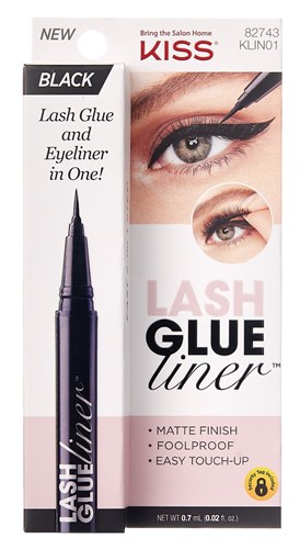 Kiss Lash Glue Liner Black 0.02oz (60448)<br><br><span style="color:#FF0101"><b>12 or More=Unit Price $6.02</b></span style><br>Case Pack Info: 288 Units