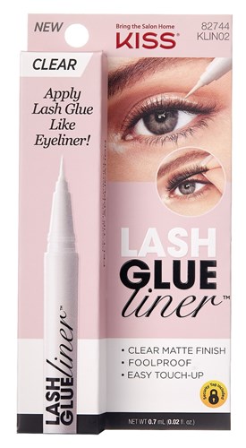 Kiss Lash Glue Liner Clear 0.02oz (60449)<br><br><span style="color:#FF0101"><b>12 or More=Unit Price $6.02</b></span style><br>Case Pack Info: 288 Units