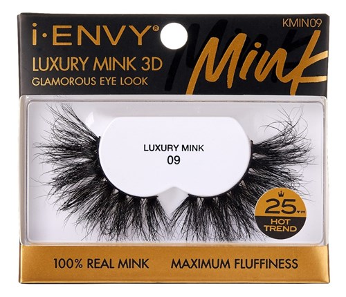 Kiss I Envy Luxury Mink 3D 09 Lashes (60467)<br><br><span style="color:#FF0101"><b>12 or More=Unit Price $3.66</b></span style><br>Case Pack Info: 36 Units