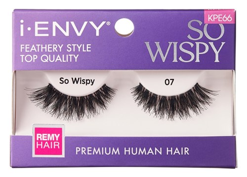 Kiss I Envy So Wispy 07 Lashes (60552)<br><br><span style="color:#FF0101"><b>12 or More=Unit Price $1.79</b></span style><br>Case Pack Info: 36 Units
