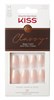 Kiss Classy Nails 28 Count Medium Length Pink (60782)<br><br><span style="color:#FF0101"><b>12 or More=Unit Price $5.50</b></span style><br>Case Pack Info: 36 Units