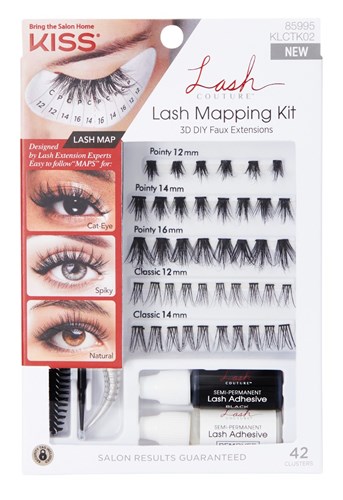 Kiss Lash Couture Mapping Kit 42 Clusters (60841)<br><br><span style="color:#FF0101"><b>12 or More=Unit Price $8.87</b></span style><br>Case Pack Info: 36 Units