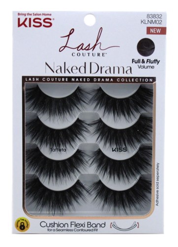 Kiss Lash Couture Naked Drama Collection Taffeta (60843)<br><br><span style="color:#FF0101"><b>12 or More=Unit Price $9.41</b></span style><br>Case Pack Info: 36 Units