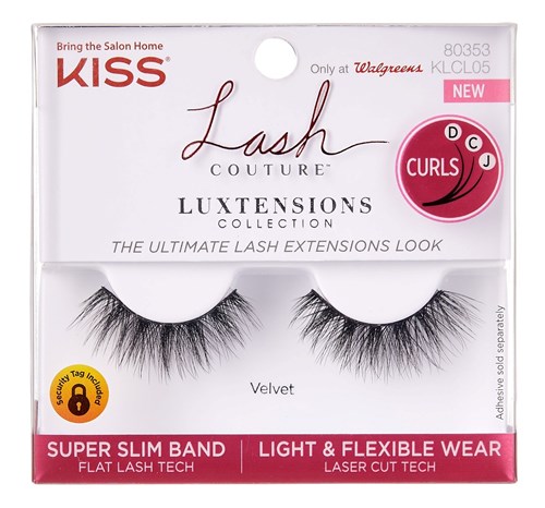 Kiss Lash Couture Luxtensions Velvet (60858)<br><br><span style="color:#FF0101"><b>12 or More=Unit Price $3.08</b></span style><br>Case Pack Info: 36 Units