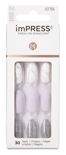 Kiss Impress Press-On-Manicure Kit 30 Count Climb Up Medium (60881)<br><br><span style="color:#FF0101"><b>12 or More=Unit Price $5.80</b></span style><br>Case Pack Info: 36 Units