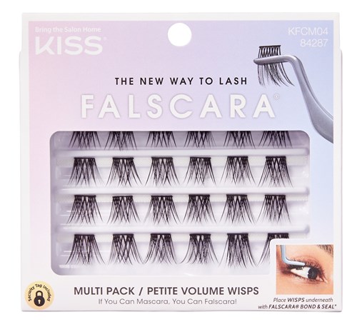 Kiss Falscara Petite Volume Wisps Multi-Pack (60888)<br><br><span style="color:#FF0101"><b>12 or More=Unit Price $4.87</b></span style><br>Case Pack Info: 36 Units