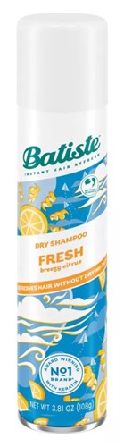 Batiste Dry Shampoo Fresh 3.81oz (62022)<br><br><br>Case Pack Info: 12 Units