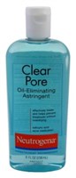 Neutrogena Clear Pore Astringent Oil Eliminating 8oz (62307)<br><br><br>Case Pack Info: 24 Units