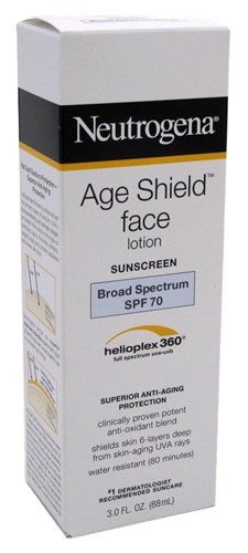 Neutrogena Age Shield Spf#70 Face Lotion 3oz (62332)<br><br><br>Case Pack Info: 12 Units