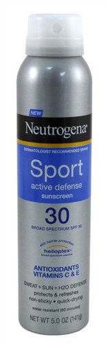 Neutrogena Sport Spf#30 Active Defense Spray 5oz (62379)<br><br><br>Case Pack Info: 12 Units