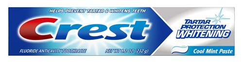 Crest Toothpaste 8.2oz Tartar Whitening Cool Mint (72034)<br><br><br>Case Pack Info: 24 Units