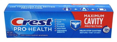 Crest Toothpaste 4.3oz Pro- Health Max Cavity Protection (72095)<br><br><br>Case Pack Info: 24 Units