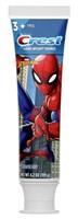 Crest Toothpaste 4.2oz Kids Spiderman Tube Strawberry (72096)<br><br><br>Case Pack Info: 6 Units