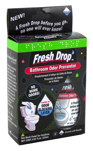 Fresh Drop Bathroom Odor Preventor 0.67oz (73013)<br><br><span style="color:#FF0101"><b>12 or More=Unit Price $2.70</b></span style><br>Case Pack Info: 24 Units