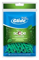 Glide Floss Picks 75 Count Scope Outlast Bag (6 Pieces) (73023)<br><br><br>Case Pack Info: 8 Units