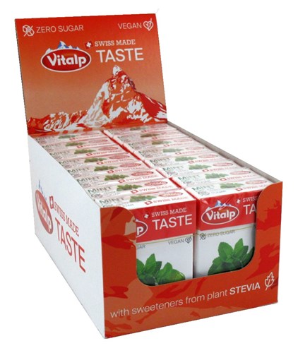 Vitalp Vegan Zero Sugar Candy Mint (16 Pieces) (75064)<br><br><br>Case Pack Info: 10 Units