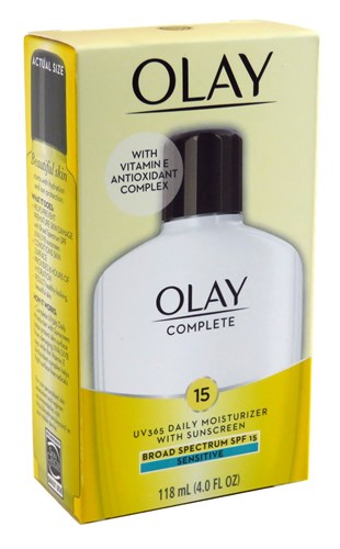 Olay Complete Moisturizer Sensitive Spf#15 4oz (80094)<br><br><br>Case Pack Info: 12 Units