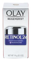 Olay Regenerist Retinol24 Night Moisturizer 0.5oz (80125)<br><br><br>Case Pack Info: 12 Units