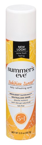 Summers Eve Freshening Spray 2oz Tahitian Sunset (80169)<br><br><br>Case Pack Info: 24 Units