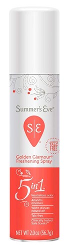 Summers Eve Freshening Spray 2oz Golden Glamour (80172)<br><br><br>Case Pack Info: 24 Units