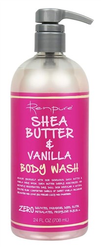 Renpure Body Wash Shea Butter And Vanilla Hydrating 24oz (81015)<br><br><br>Case Pack Info: 3 Units