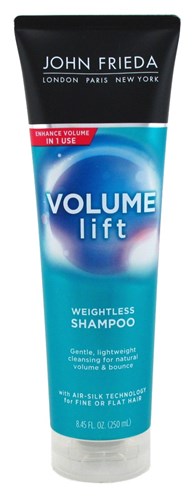 John Frieda Shampoo Volume Lift Weightless Tube 8.45oz (89114)<br><br><br>Case Pack Info: 6 Units