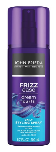 John Frieda Frizz-Ease Dream Curls Daily Style Spray 6.7oz (89159)<br><br><br>Case Pack Info: 6 Units