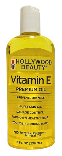 Hollywood Beauty Vitamin-E Premium Oil 8oz (90050)<br><br><br>Case Pack Info: 12 Units