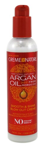 Creme Of Nature Argan Oil Smooth+Shine Blowout Crm 7.6oz (96871)<br><br><br>Case Pack Info: 12 Units