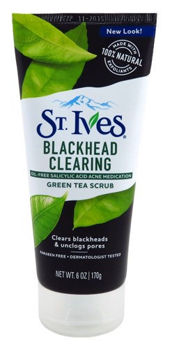 St Ives Scrub Green Tea Blackhead Clearing 6oz (97015)<br><br><br>Case Pack Info: 6 Units