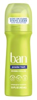 Ban Deodorant 3.5oz Roll-On Powder Fresh (24Hr Protection) (97979)<br><br><br>Case Pack Info: 12 Units