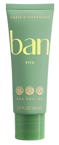 Ban Deodorant 2.3oz Roll-On Serum Aha Amber & Cedarwood (98005)<br><br><br>Case Pack Info: 6 Units