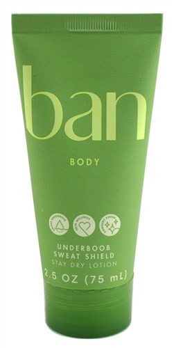 Ban Body Underboob Sweat Shield Stay Dry Lotion 2.5oz (98013)<br><br><br>Case Pack Info: 6 Units