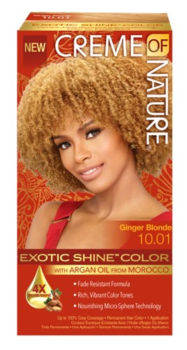 Creme Of Nature Color #10.01 Ginger Blonde Exotic Shine (98208)<br><br><br>Case Pack Info: 12 Units