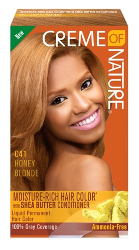 Creme Of Nature Color C41 Honey Blonde Kit (98279)<br><br><br>Case Pack Info: 12 Units