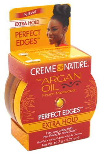 Creme Of Nature Argan Oil Perfect Edges Xtra Hold 2.25oz (98296)<br><span style="color:#FF0101">(ON SPECIAL 12% OFF)</span style><br><span style="color:#FF0101"><b>6 or More=Special Unit Price $4.26</b></span style><br>Case Pack Info: 6 Units