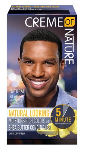 Creme Of Nature Color Mens Natural Black (98298)<br><br><br>Case Pack Info: 12 Units