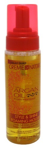 Creme Of Nature Argan Oil Style & Shine Foam Mousse 7oz (98331)<br><br><br>Case Pack Info: 12 Units