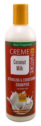 Creme Of Nature Coconut Milk Detangling Shampoo 12oz (98347)<br><br><br>Case Pack Info: 12 Units