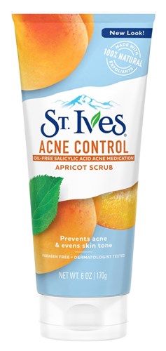 St Ives Scrub Apricot Acne Control 6oz Tube (98596)<br><br><br>Case Pack Info: 6 Units