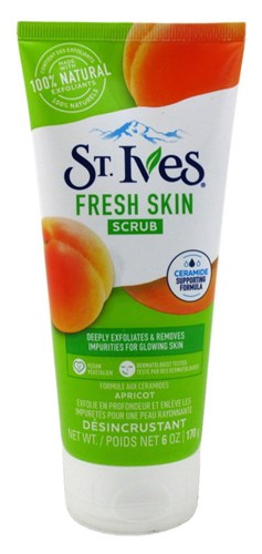 St Ives Scrub Apricot Fresh Skin 6oz (98597)<br><br><br>Case Pack Info: 6 Units