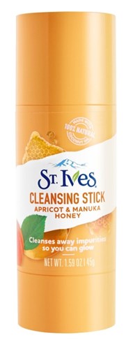 St Ives Cleansing Stick Apricot + Manuka Honey 1.59oz (98658)<br><br><br>Case Pack Info: 12 Units